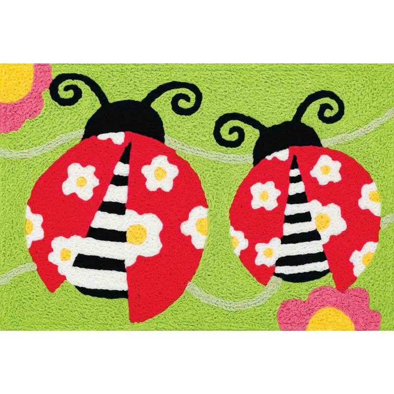 Very Cherry Ladybugs Jellybean® Rug 20" X 30"