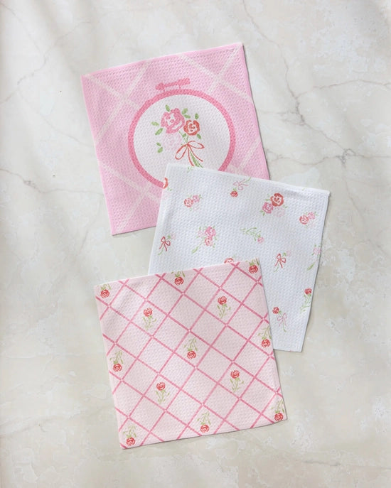 Geometry Dishcloth Set - Granny's Embroidery