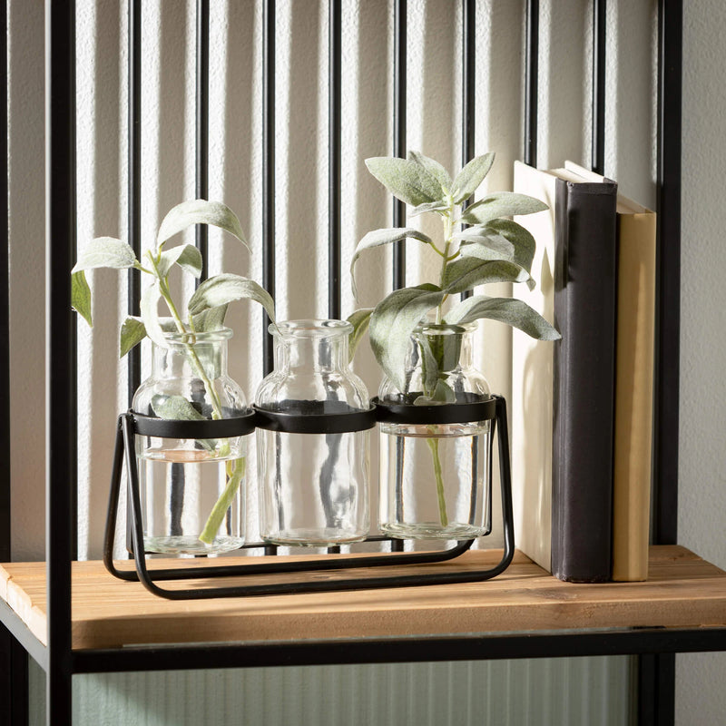 Three Bottle Vase