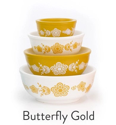 Stackable Pyrex Miniature Vintage Bowls