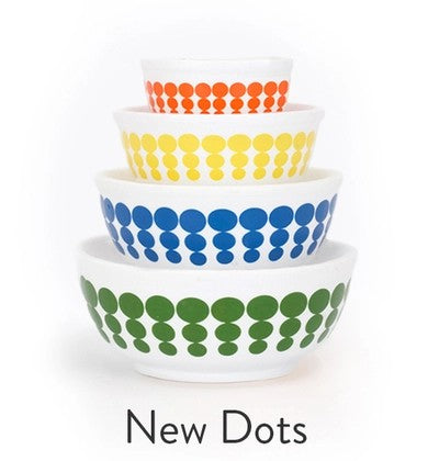 Stackable Pyrex Miniature Vintage Bowls