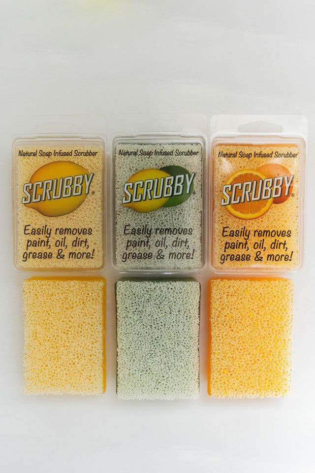 Scrubby Natural Soap Infused Scrubber
