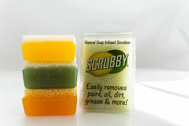 Scrubby Natural Soap Infused Scrubber