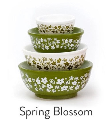 Stackable Pyrex Miniature Vintage Bowls
