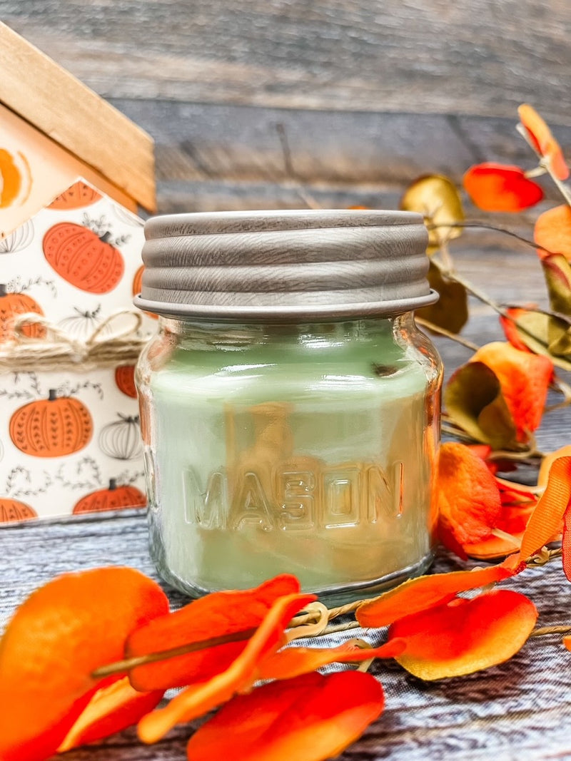 Mason Jar Scented Candle - Apple Ginger Spritz