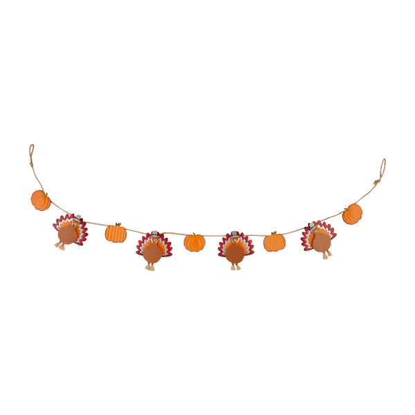 Fall Tin Garland