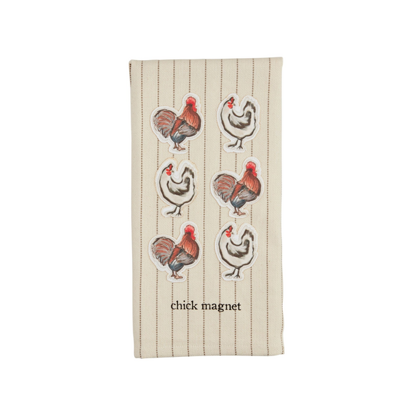 Farm Animal Canvas Patch Towel