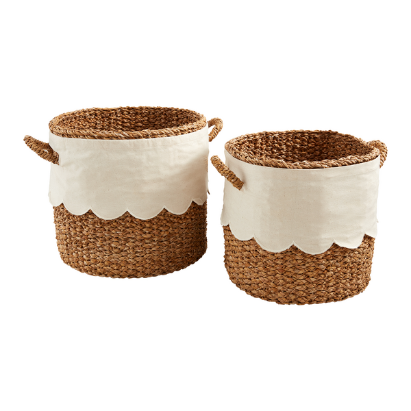 Scalloped Basket