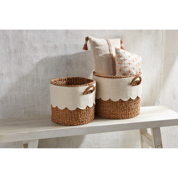 Scalloped Basket
