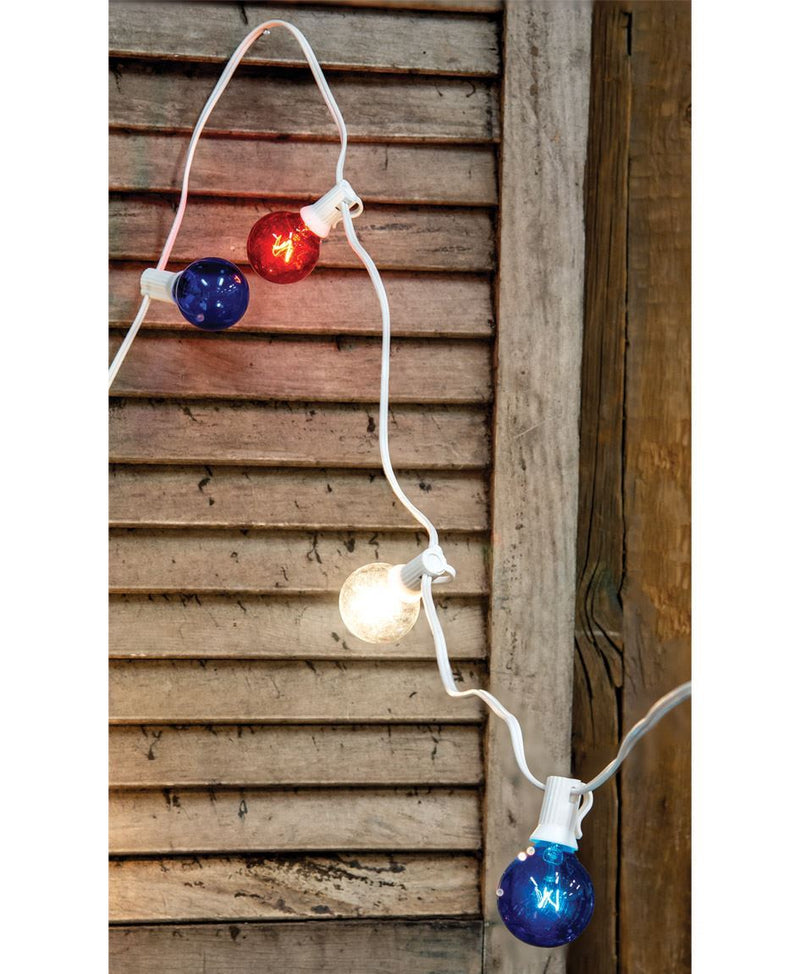 Patriotic Patio Lights