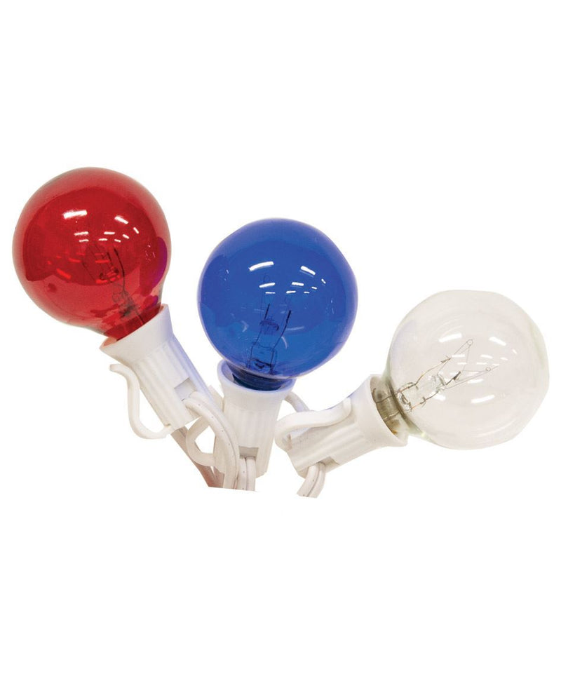 Patriotic Patio Lights