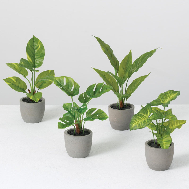 Faux Potted Plant