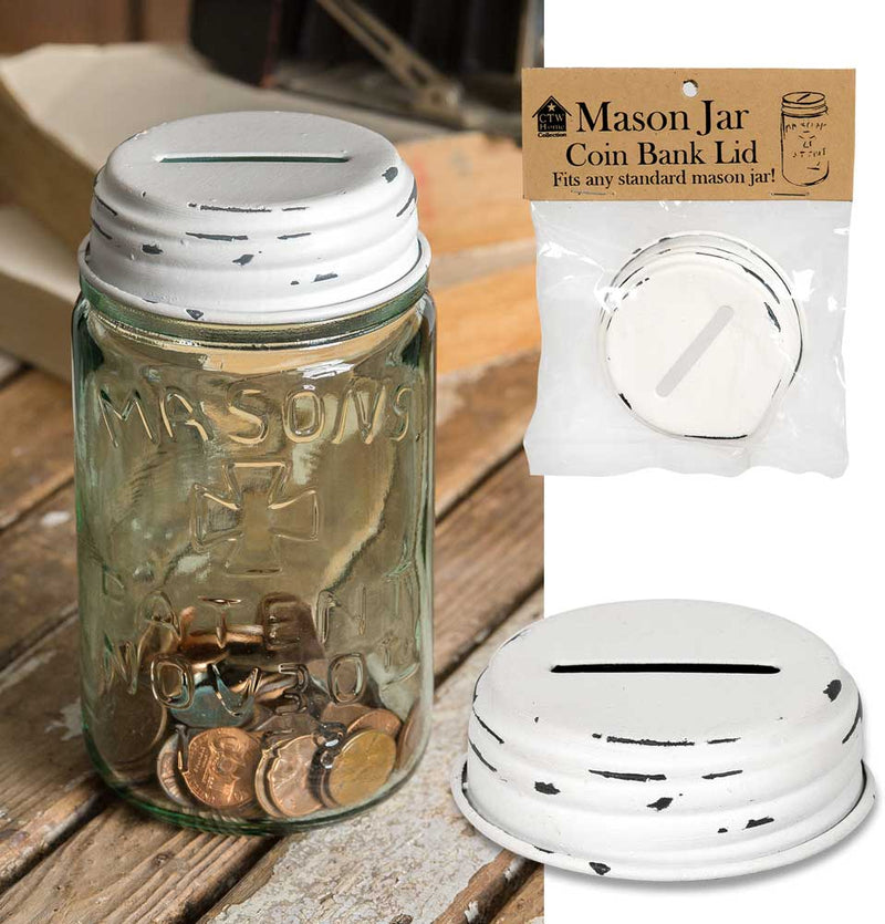 Mason Jar Bank Lid