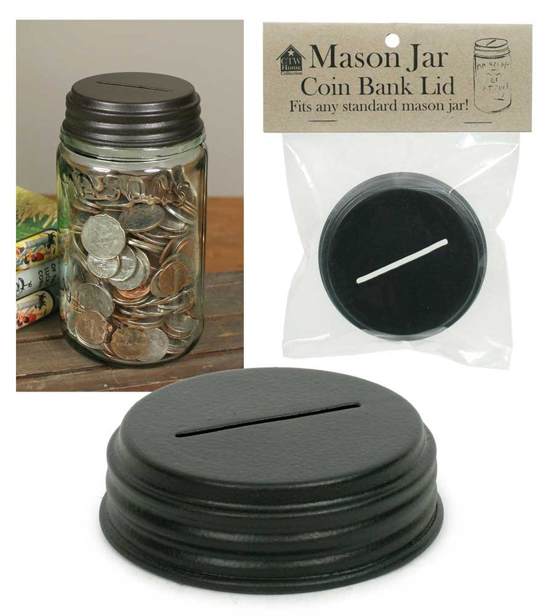 Mason Jar Bank Lid