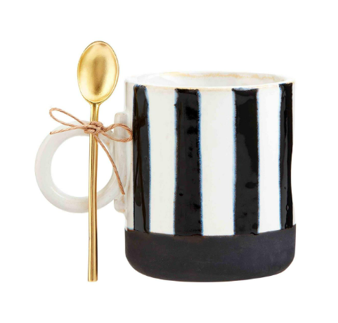 BLACK/WHITE MUG SET