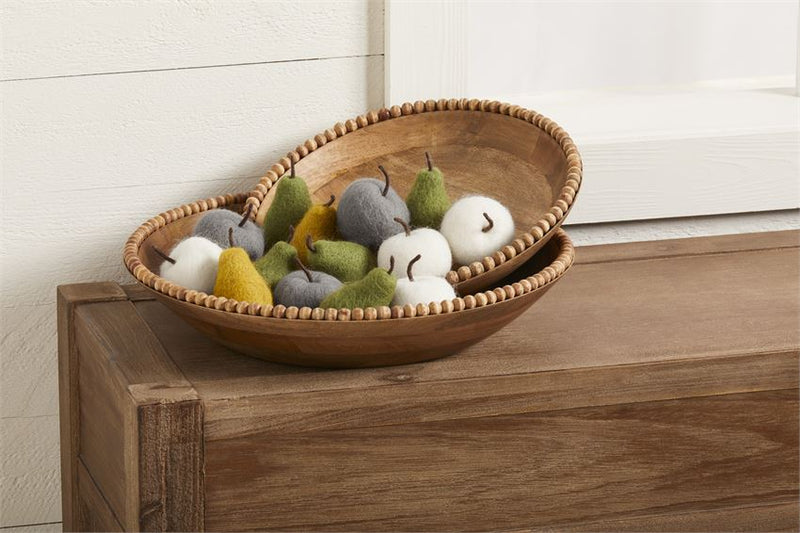 Felted Fruit Décor