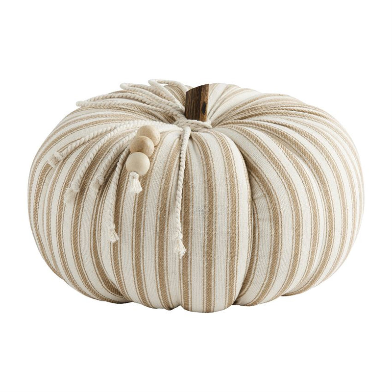 Ticking Stripe Pumpkin