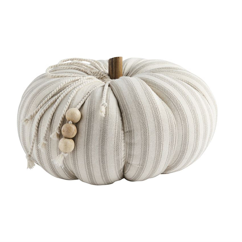 Ticking Stripe Pumpkin