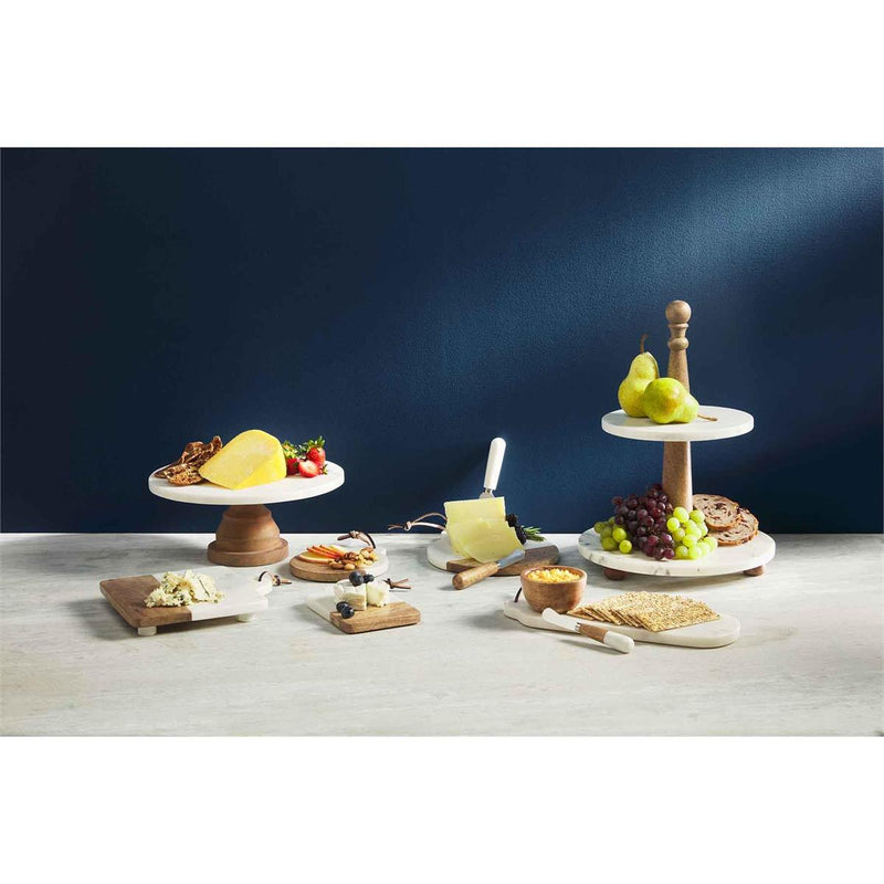 Marble Wood Tiered Server