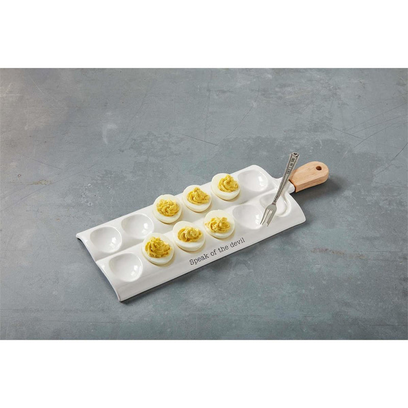 Deviled Egg Paddle Tray Set