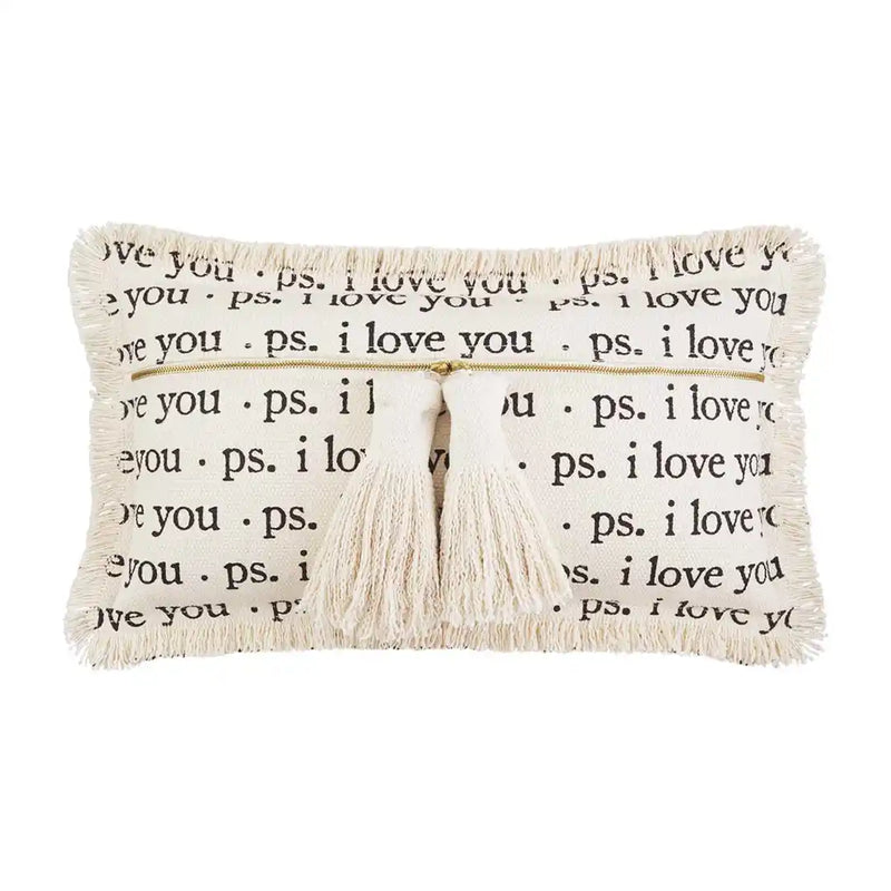 Dhurrie Tassel Pillow
