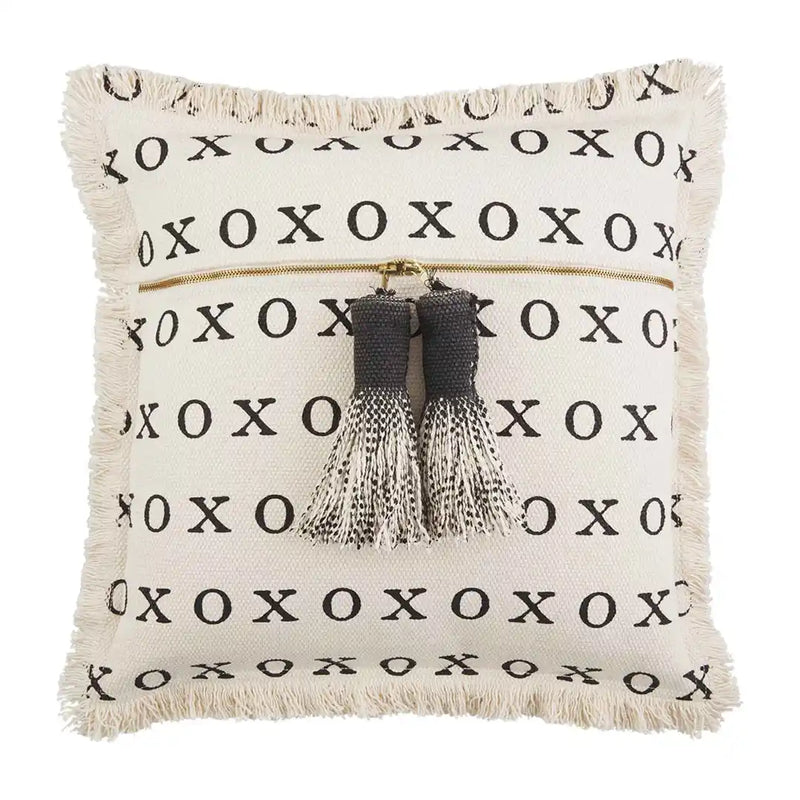 Dhurrie Tassel Pillow
