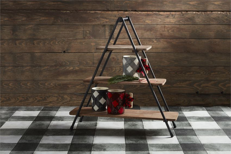 THREE-TIER SERVING STAND
