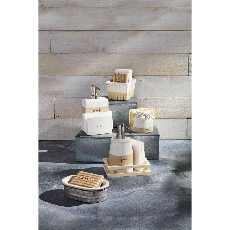 Farm Soap & Sponge Caddy