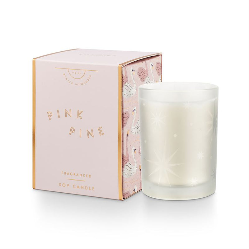 Illume® PINK PINE GIFTED GLASS CANDLE