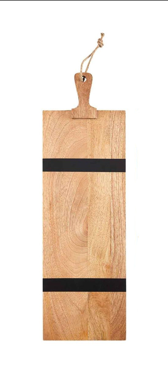 Long Black Wood Board