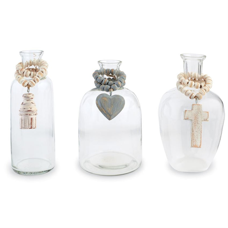Blessing Bead Glass Vase