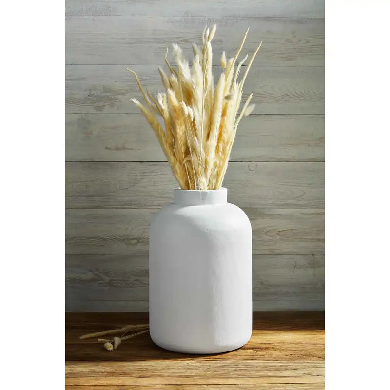 White Paulownia Tall Vase