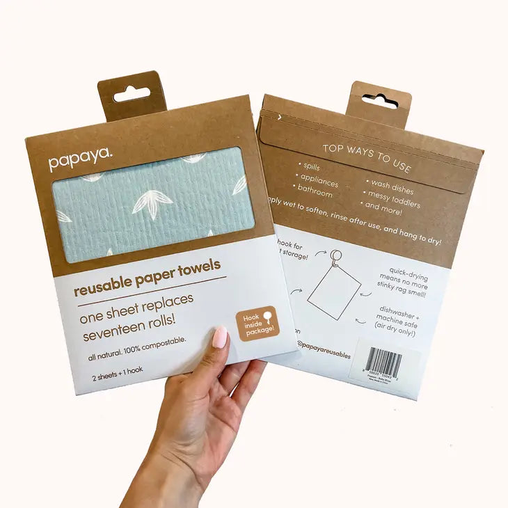 Papaya® Reusable Paper Towel - 2 pack