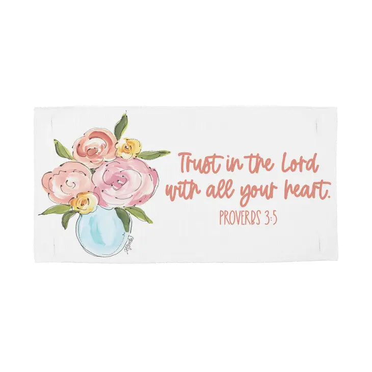 "Proverbs 3:5" Lumbar Pillow Swap