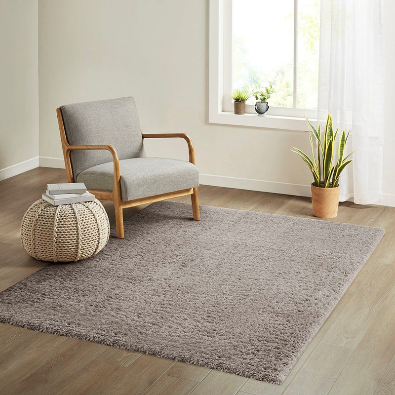 108-Camdyn Super Soft Polyester Shag Area Rug 5x7'