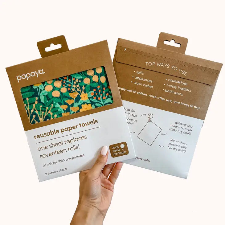 Papaya® Reusable Paper Towel - 2 pack