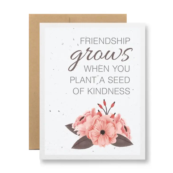 Plantable Greeting Card - ...plant a seed of kindness