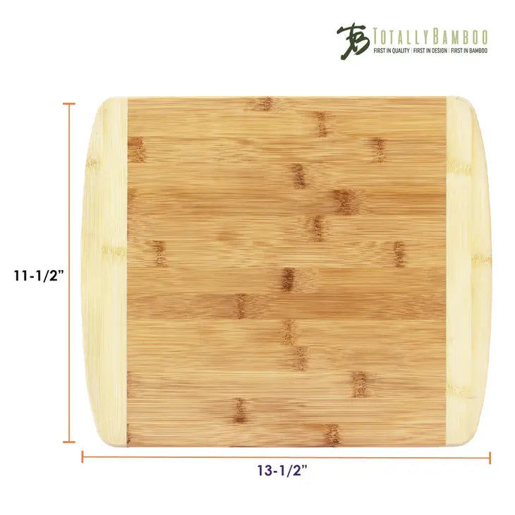 13" Two-Tone Cutting & Serving Board