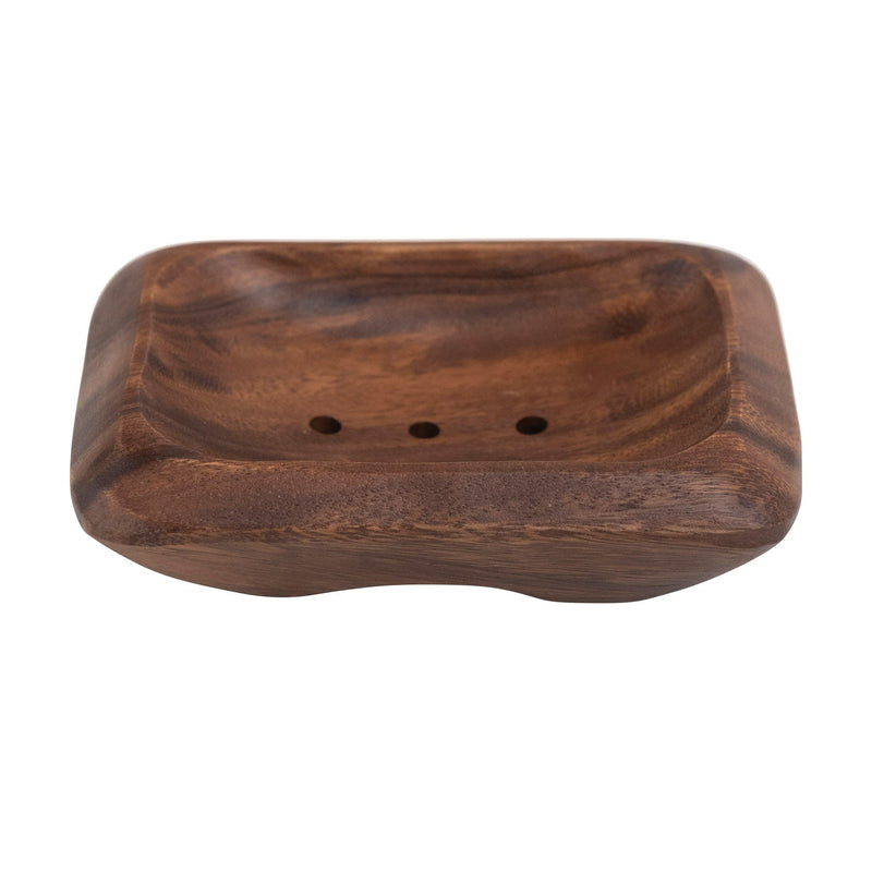 Acacia Wood Soap Dish