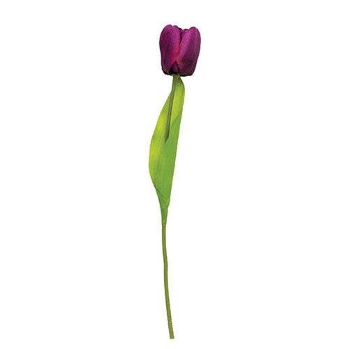 15.5" Purple Tulip Stem