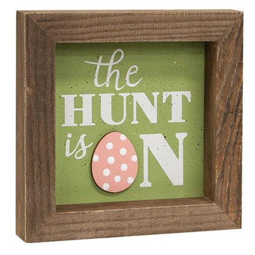 The Hunt Is On Shadowbox Frame