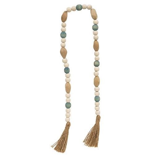 Turquoise Wave Bead Garland