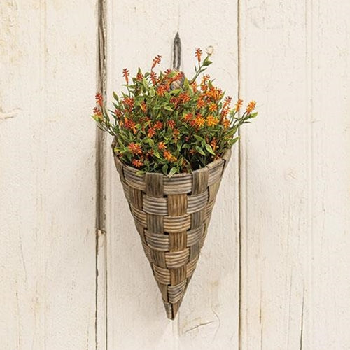 Hanging Cornucopia Basket
