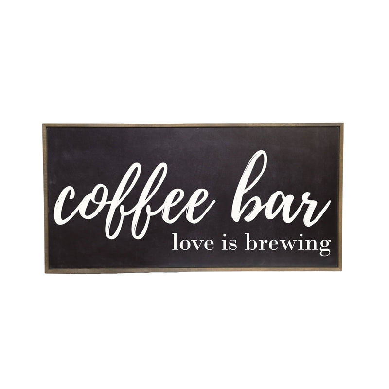 32 X 16 "Coffee Bar" Sign