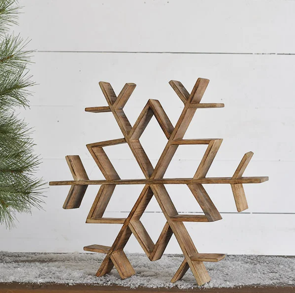 Wood Snowflake