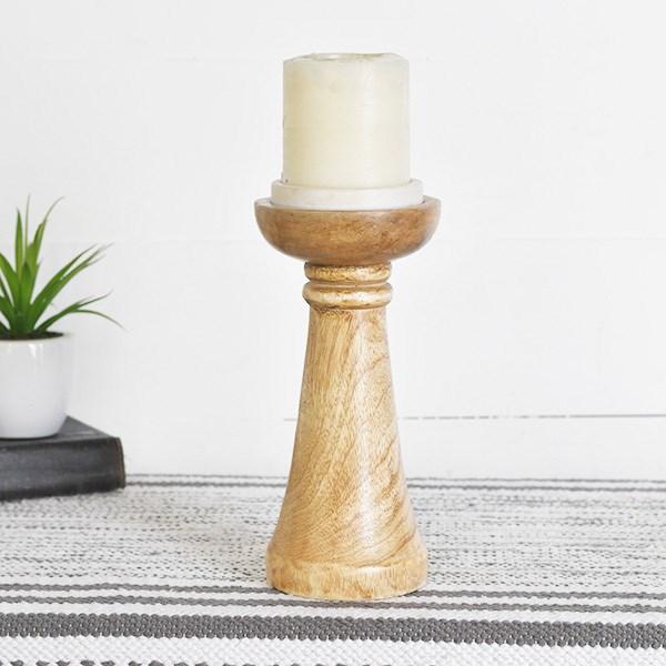 Wood & Marble Stand