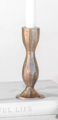 ANTIQUE BRASS CANDLE HOLDER