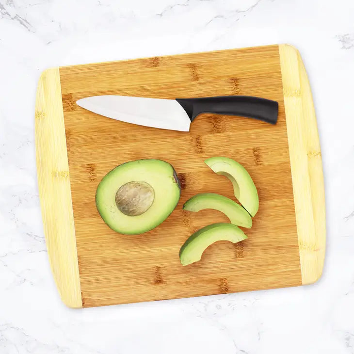 13" Two-Tone Cutting & Serving Board