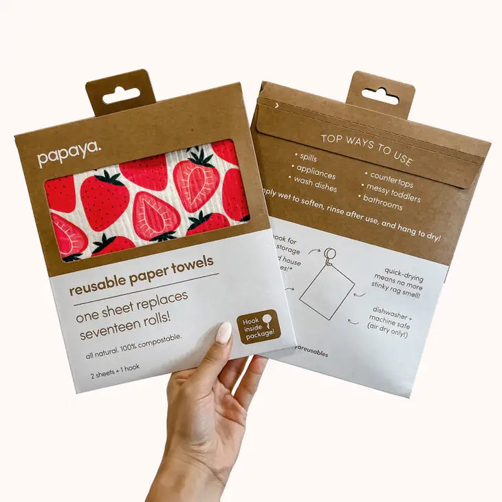 Papaya® Reusable Paper Towel - 2 pack
