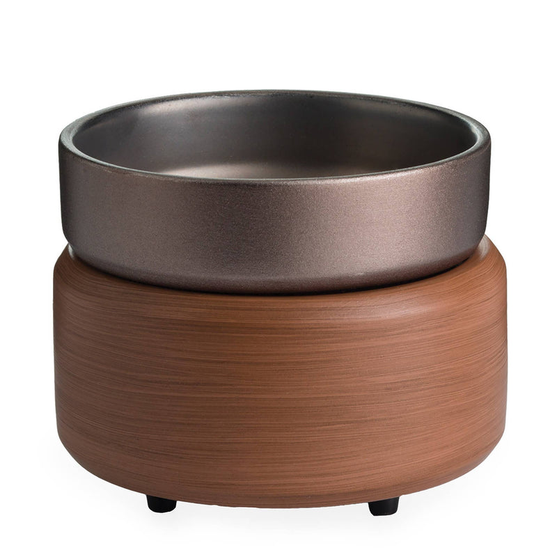 Wax Melter - Pewter Walnut